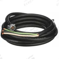 FOSTORIA Field Installed Cable Kit: 600V AC, 25 ft Cable Lg, Mfr. No. FES-1524-1A/YES-1524-1A, Black (MPN SO 4/3). Key specifications — Includes: Wire Sleeves; Voltage: 600V AC; Brand: FOSTORIA; For Use With: Mfr. No. FES-1524-1A.