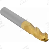 APPROVED VENDOR Ball End Mill: Carbide, TiN Coated, 3 Flute, 5/16" Mill Dia, 13/16" LOC, 2-1/2" OAL (MPN 222-001161)