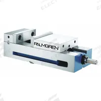 PALMGREN Machine Vise: 6 in Jaw Face Wd, 6 in Max Jaw Opening, 1 3/4 in Throat Dp, Smooth Face (MPN 9626610). Key specifications — Brand: PALMGREN.