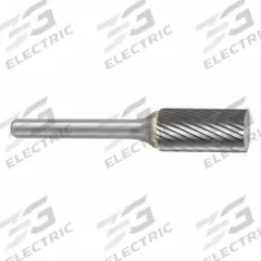 SGS PRO Carbide Bur: Cylinder, SA-11, Single Cut, 1/8" x 1/2" Head, 1/4" Shank (MPN 10400). Key specifications — Trade Number: SA-11; Brand: SGS PRO.