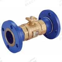 HVAC Control Ball Valve: 2-Way, 4 in Flanged, 176 CV Flow, 100 psi Close-off, No Actuator (MPN VG12A5JV). Key specifications — Ball Material: Stainless Steel; Body Material: Brass; For Media: Steam.