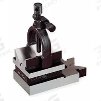 STARRETT V-Block and Clamp Set: V-Block and Clamp, Set V-Block, 3 1/2 in x 1 7/8 in x 1 7/8 in, ASME (MPN 567). Key specifications — attr1181584: Steel; attr1181589: STARRETT; attr1212871: Set; attr1212877: Yes; attr1181582: ASME; attr1181578: V-Block and Clamp; attr1181583: V-Block; attr1212875: 35.00 mm x 48.00 mm x 48.00 mm.