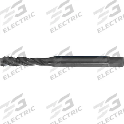 CLEVELAND Spiral Flute Tap: M10x1.25 Metric, 6H, 3 Flute, Semi-Bottoming Chamfer - General Purpose Spiral-Flute Taps