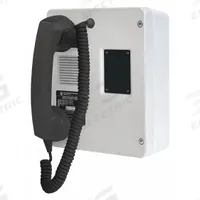 HUBBELL GAI-TRONICS Telephone: Surface Mount, Rugged Phones for Haz Areas, Ringdown, 247-001, Indoor. Key specifications — attr928999: Corrosion Resistant; attr929001: No; attr929004: No; attr929005: Yes; attr928966: 247-001; attr928972: Hytrel; attr928968: No; attr928970: Gray.