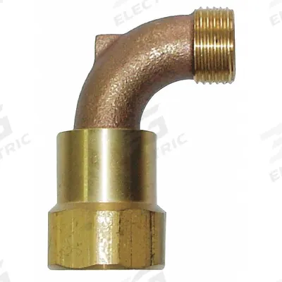 APPROVED VENDOR Hose Swivel: 3/4" x 1" MHT x FPT, Brass, 125 psi Max Working Pressure - Hose Swivels