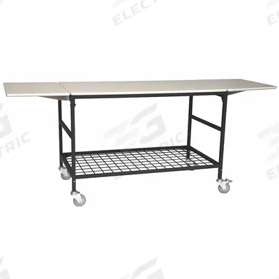 IRSG Work Table: Adj Ht, Laminate, 87 in x 26 in - Laminate-Top Mobile Worktables