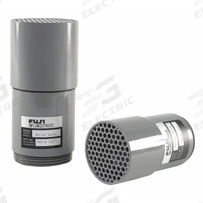 FUJI ELECTRIC Blower Relief Valve: Pressure, 159 in wc Preset Limit - Pressure & Vacuum Relief Valves for Regenerative Blowers