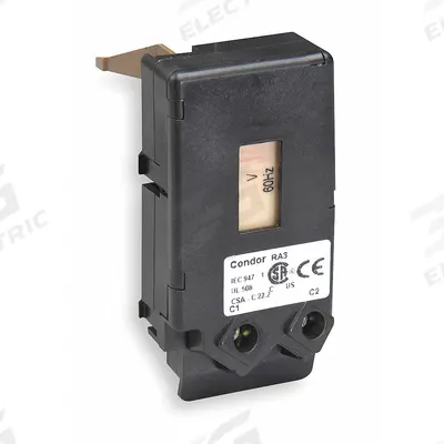 CONDOR USA, INC Shunt Trip Relay (MPN RA3N). Key specifications — Brand: CONDOR USA - Shunts & Undervoltage Relays for Pressure Switches