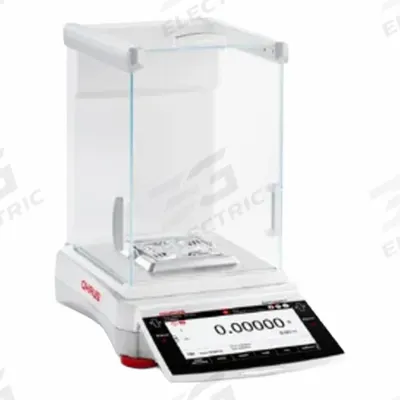 OHAUS Lab Scale: 82 g_120 g Capacity, 0.01 mg Readability, 0.1 mg Repeatability - Semi-Micro Lab Balances