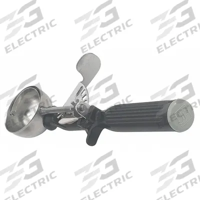 VOLLRATH Disher: 1 oz Capacity, Stainless Steel, NSF Certified, 4 1/4 in Handle Lg - Dishers