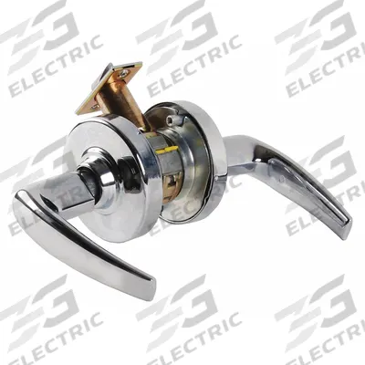 SCHLAGE Door Lockset: Passage Lever Locksets, Chrome