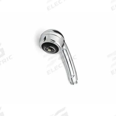 ZURN Handheld Showerhead: Plastic, Chrome, 1.5 gpm Flow Rate - Handheld Showerheads
