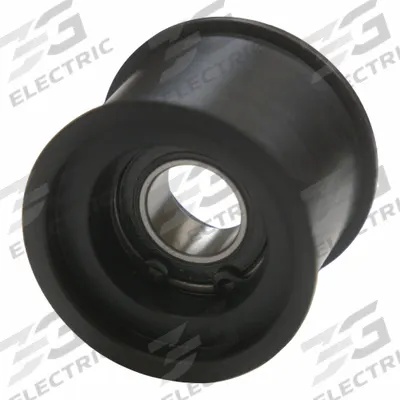 USA INDUSTRIALS Flat Belt Idler Pulley: 11/16 in Bore, 2.3 in OD, Nylon - Flat Idler Pulleys without Flange