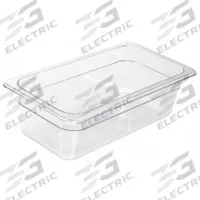 CRESTWARE Food Pan: Third Size, Rectangular, NSF Certified, 12 3/4 in Overall Lg, Dishwasher Safe (MPN FP36). Key specifications — Brand: CRESTWARE; Dishwasher Safe: Yes; NSF Certified: Yes; Product Type: Food Pan; Manufacturer Part Number: FP36.