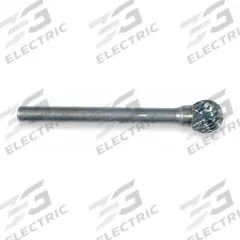 WIDIA Carbide Bur: Ball, SD-5L6, Double Cut, 1/2" Head, 1/4" Shank (MPN M41338). Key specifications — Trade Number: SD-5L6; Brand: WIDIA METAL REMOVAL.