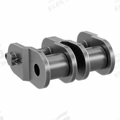 TSUBAKI Offset Link: For Std Roller Chains, 80, Double Strand, 1 in Pitch, 5/8 in Roller Dia, Steel (MPN 80-2 OFFSET LINK). Key specifications — Link Type: Offset; Brand: TSUBAKI.
