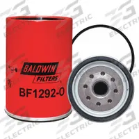 BALDWIN FILTERS Fuel Filter: Spin-On, 4 3/16 in Outside Dia, 1"-14 Thread Size, Cellulose, BF1292-O. Key specifications — attr1137520: BF1292-O; attr434022: BALDWIN FILTERS; attr427730: Cellulose; attr427731: Integral Post Seal; attr1017112: Trucks; attr1017113: Fendt.