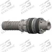 DIXON VALVE & COUPLING Quick Connect Hose Coupling: 1/2 in Body Size, 1/2 in Hose Fitting Size (MPN N4S4-LS). Key specifications — Coupling Locking Type: Sleeve; Brand: DIXON VALVE & COUPLING.