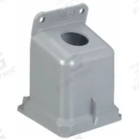 HUBBELL Back Box: 60 A_63 A, 1.25 in, Dead End Hub, 15° (MPN BB60N). Key specifications — Brand: HUBBELL; Material: Thermoplastic.