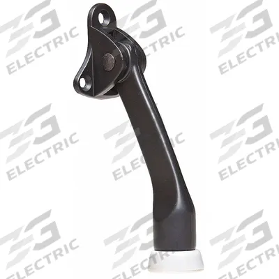 KABA ILCO Lever Door Holder: Door - Mounted, 1 5/8 in Wd, 4 in Overall Ht - Lever Door Holders