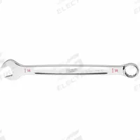 MILWAUKEE Combination Wrench: Steel, Chrome, 1 1/4 in Head Size, 16 7/8 in Overall Lg, Std (MPN 45-96-9438). Key specifications — attr309539: 1-1/4 in; attr309567: Yes; attr324930: MILWAUKEE.