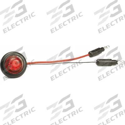 GROTE MicroNova DOT Clearance Marker Light: Clearance Light, LED, Round, Surface Mount - Clearance Lights