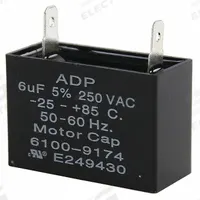 CARRIER Oil Pump Capacitor: 6100-9174. Key specifications — Manufacturer Part Number: 6100-9174.