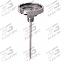TEL-TRU Dial Thermometer: 0°F to 250°F /-20°C to 120°C, +/- 1% Accuracy, 4 in Stem Lg (MPN GT500R-0414). Key specifications — Temperature Units: Celsius; Accuracy: +/- 1%; Brand: TEL-TRU.