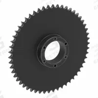 TSUBAKI Single Strand Sprocket: For 50 Chain, 54 Teeth, 10.749 in Pitch Dia, 11.11 in Outside Dia (MPN 50SK54). Key specifications — attr85388: TSUBAKI; attr305233: SK.