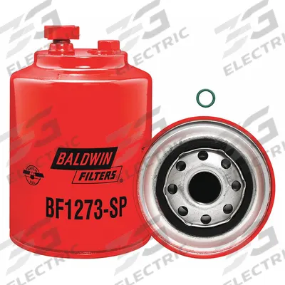 BALDWIN FILTERS Fuel Filter: Spin-On, 4 1/4 in Outside Dia, 1"-14 Thread Size, Cellulose - Spin-On Fuel Filters