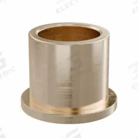 Flanged Sleeve Bearing: Bronze, SAE 841, 20 mm Bore, 26 mm OD, 25 mm Lg, -35°F to 300°F, 5 PK (MPN FFM2026-25B). Key specifications — System of Measurement: Metric; Material Grade: SAE 841; Flange Type: Flanged; Brand: OILITE.