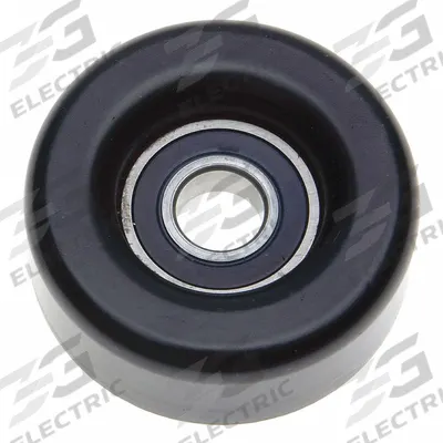 GATES Idler Pulley: Idler Pulley, 38006, Flat, Light Duty, 21/32 in Inside Dia - Flat Idler Pulleys for Vehicles
