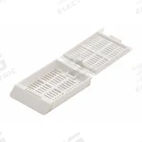 DYNALON Embedding Cassette: White, Polyoxymethylene, 1.57 in Overall Lg, 1.1 in Overall Wd (MPN 230274-000W). Key specifications — Color: White; Material: Polyoxymethylene; Brand: DYNALON; Product Type: Embedding Cassette.