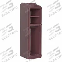 CORTECH Locker: Burgundy, 78 1/2 in Overall Ht, 26 in Overall Wd, 26 in Overall Dp, 3 Shelves (MPN 7200BY). Key specifications — Brand: CORTECH; Furniture Series: Endurance.