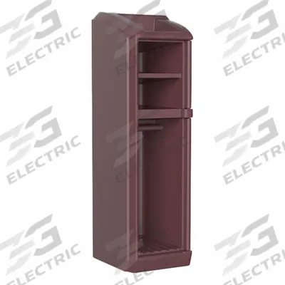CORTECH Locker: Burgundy, 78 1/2 in Overall Ht, 26 in Overall Wd, 26 in Overall Dp - Lockers