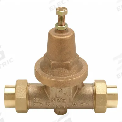WILKINS Water Pressure Reducing Valve: FNPT x FNPT, 3/4 in Pipe Size, Bronze - Standard Capacity Water Pressure Regulators