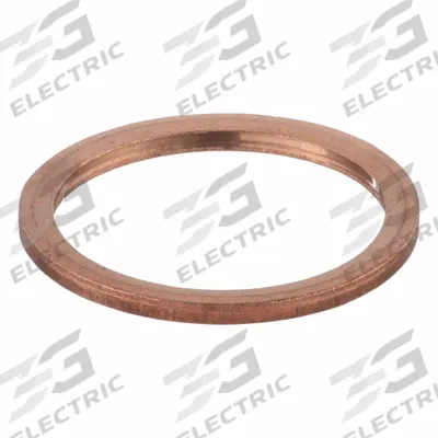 APPROVED VENDOR Sealing Washer: M16 Screw Sz, Copper, Copper Seal, 16 mm Inside Dia, 20 mm Outside Dia - Single-Piece Sealing Washers