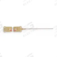 TEMPCO Thermocouple Probe: 32°F to 1,400°F /0°C to 760°C, Type J, Rounded Tip, 18 in Probe Lg (MPN MTA01185). Key specifications — attr1275752: 0.25 mm; attr1275763: ±2.2 °C or ±0.75 %, Whichever is Greater; attr1275765: MTA01185; attr1275769: TEMPCO.