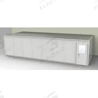 PORTA-FAB Modular In-Plant Office: 32 ft x 12 ft x 8 ft, 3 Walls, Vinyl-Covered Drywall, Gray (MPN GV1232G-3). Key specifications — Brand: PORTA-FAB; Sound Transmission Coefficient: STC 31; Frame Material: Steel.