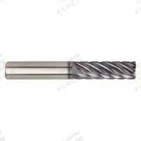 APPROVED VENDOR Corner Radius End Mill: Carbide, AlTiN Coated, 5 Flute, 1/4" Mill Dia, 1/8" LOC (MPN 205201)