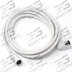 CREST HEALTHCARE SUPPLY Cord Extender: Compatible with 8-Pin DIN Systems, ABS Plastic, 114711-10. Key specifications — Manufacturer Part Number: 114711-10; Color: White; Brand: CREST HEALTHCARE SUPPLY; Call Station Type: Cord Extender; Material: ABS Plastic; Compatible Product Type: 8-Pin DIN Systems; Part Type: Electrical Cables & Adapters.