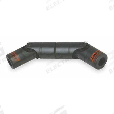 LOVEJOY Double Universal Joint: Carbon Steel, DD-4B, Round, 5/8 in Bore Dia - Double Universal Joints for Round Shafts