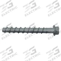 DEWALT Screw Anchor: 6 in Overall Lg, 3/4 in Dia, Steel, Galvanized, External Hex, Hex, Steel, 20 PK (MPN PFM1461800). Key specifications — Finish: Galvanized; Material Grade/Class: Grade SW; Removable: Removable; System of Measurement: Inch; Brand: DEWALT; Screw Anchor Type: Concrete Screw Anchor; Anchor Type: Screw.