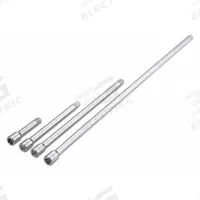 WESTWARD Socket Extension Set: 3/8 in Input Drive Size, 3/8 in Output Drive Size, Chrome, Std (MPN 54PP97). Key specifications — attr1204978: Not Insulated; attr1204980: Locking Not Included; attr1204984: WESTWARD; attr1204970: Chrome.