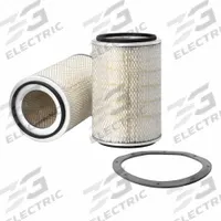 FLEETGUARD Air Filter: Round-Oval, Round, Axial Seal, 7 7/8 in Outside Dia, 6 15/32 in Inside Dia (MPN AF886). Key specifications — Brand: FLEETGUARD; Compatible Vehicle Make: Ford; Compatible Vehicle Type: Trucks; FleetGuard Interchange: 3312556.