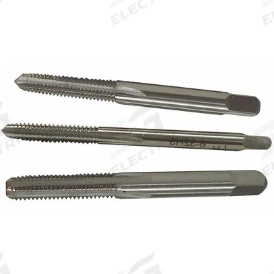 APPROVED VENDOR Tap Kit: M12x1.75 Metric, D6 / 2B, 4 Flute - Three-Piece Hand Tap Sets