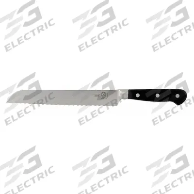 MERCER CUTLERY Bread Knife: Taper Ground Edge/Wavy Edge, 8 in Overall Lg, Steel Blade - Bread Knives
