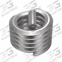 HELI-COIL Helical Insert: Tanged Tang Style, Free-Running, M8-1.25 Thread Size, Plain, Plain, 100 PK (MPN A1084-8CN080). Key specifications — attr798694: 18-8; attr798710: Right Hand; attr798707: M8-1.25; attr798676: Metal; attr798705: Metric; attr798675: HELI-COIL; attr798681: 8.3mm; attr798708: 200,000 to 250,000 psi.