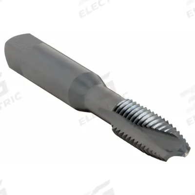 CLEVELAND Spiral Point Tap: 3/8"-16 UNC, H3 / 2B, 3 Flute, Plug Chamfer (MPN C57628) - General Purpose Spiral-Point Taps