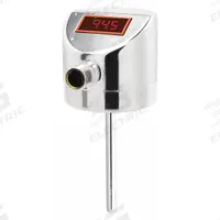 IFM Sanitary Temperature Transmitter: 6 mm clamp fitting 6mm diameter, 0 to 300 Degrees F (MPN TD2213). Key specifications — Output: 4 to 20mA DC; Brand: IFM; Power Required: 18 to 32V DC; Sensing Element Type: Pt1000 RTD; Series: TD; Temperature Accuracy: ±0.54°F, 0.1%; Temperature Range: 0 °F to 300 °F; Process Connection: 6 mm clamp fitting 6mm diameter.